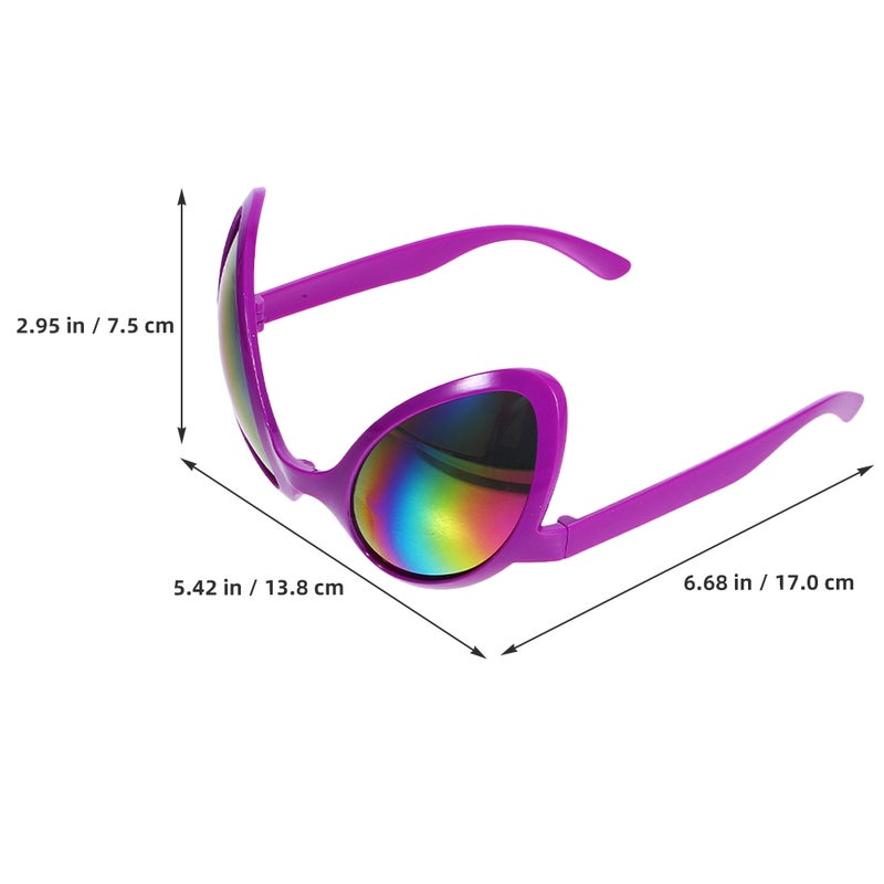 2pcs Funny Eyeglasses Novelty Glasses For Party Favors And Photo Booth Props Funny Sunglasses For Adults Costume Accessories - Image 3