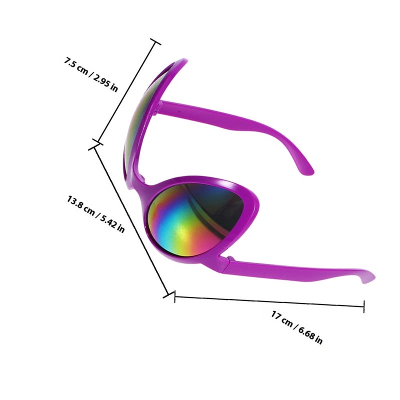 2pcs Funny Eyeglasses Novelty Glasses For Party Favors And Photo Booth Props Funny Sunglasses For Adults Costume Accessories - Image 2