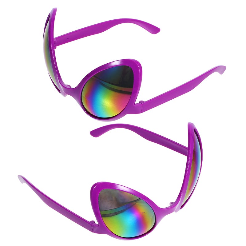 2pcs Funny Eyeglasses Novelty Glasses For Party Favors And Photo Booth Props Funny Sunglasses For Adults Costume Accessories - Image 5