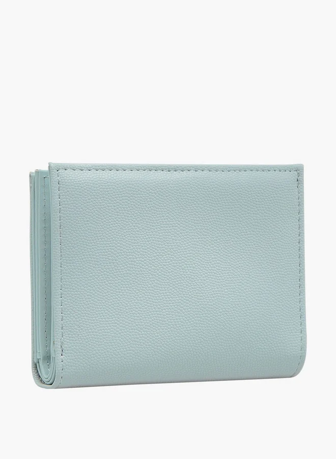 Flora Bella By Shoexpress Textured Bi-Fold Wallet