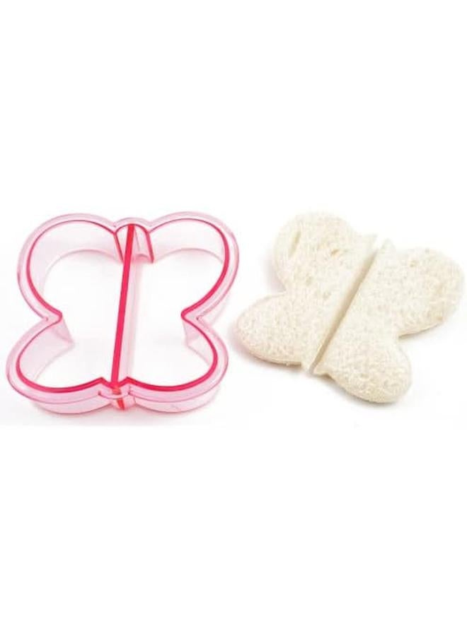 TINY WHEEL Toast Cutter Butterfly Pink Small 2203214 - Image 3