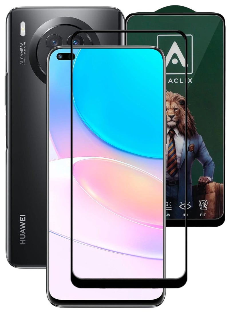 ACLIX Antistatic ESD Dustproof Premium Quality High Definition Tempered Glass Screen Protector Designed For Huawei nova 8i - Image 1