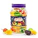 FUNTASTY Fruit Squeezable Jellies  40 Count Jar  Tik Tok Candy  Fun Jelly Treat in Assorted Fruit Flavors  Mango Strawberry Apple Pineapple  Grape  Gelatin Free - Image 2