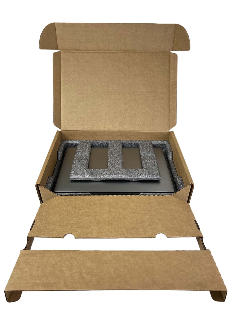 EPE Universal Laptop Shipping Box I Eco-Friendly I Fits Most Laptop Sizes I Secure Packaging Solution | theBOXlarge V2 - Image 2