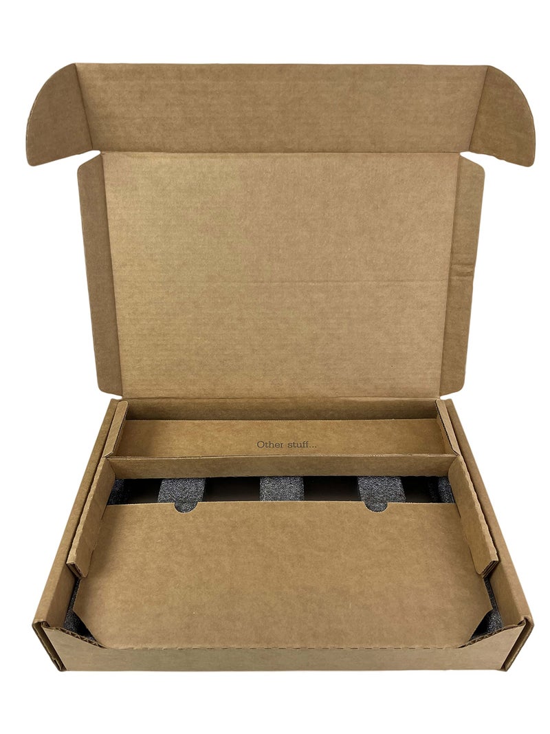 EPE Universal Laptop Shipping Box I Eco-Friendly I Fits Most Laptop Sizes I Secure Packaging Solution | theBOXlarge V2 - Image 4