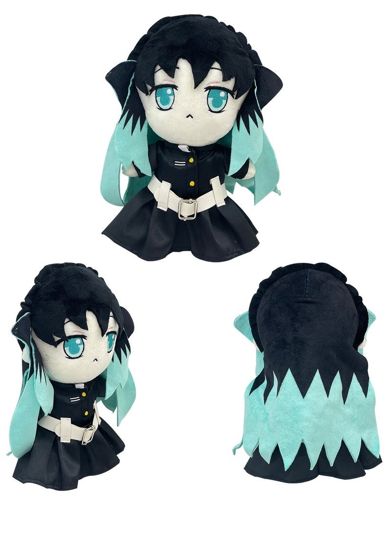 general Demon Slayer Tokitou Muichiro Plush Toy 26cm Anime Kimetsu No Yaiba Stuffed Plushie Doll Kids Toy Gift Cartoon Doll Toys - Image 2