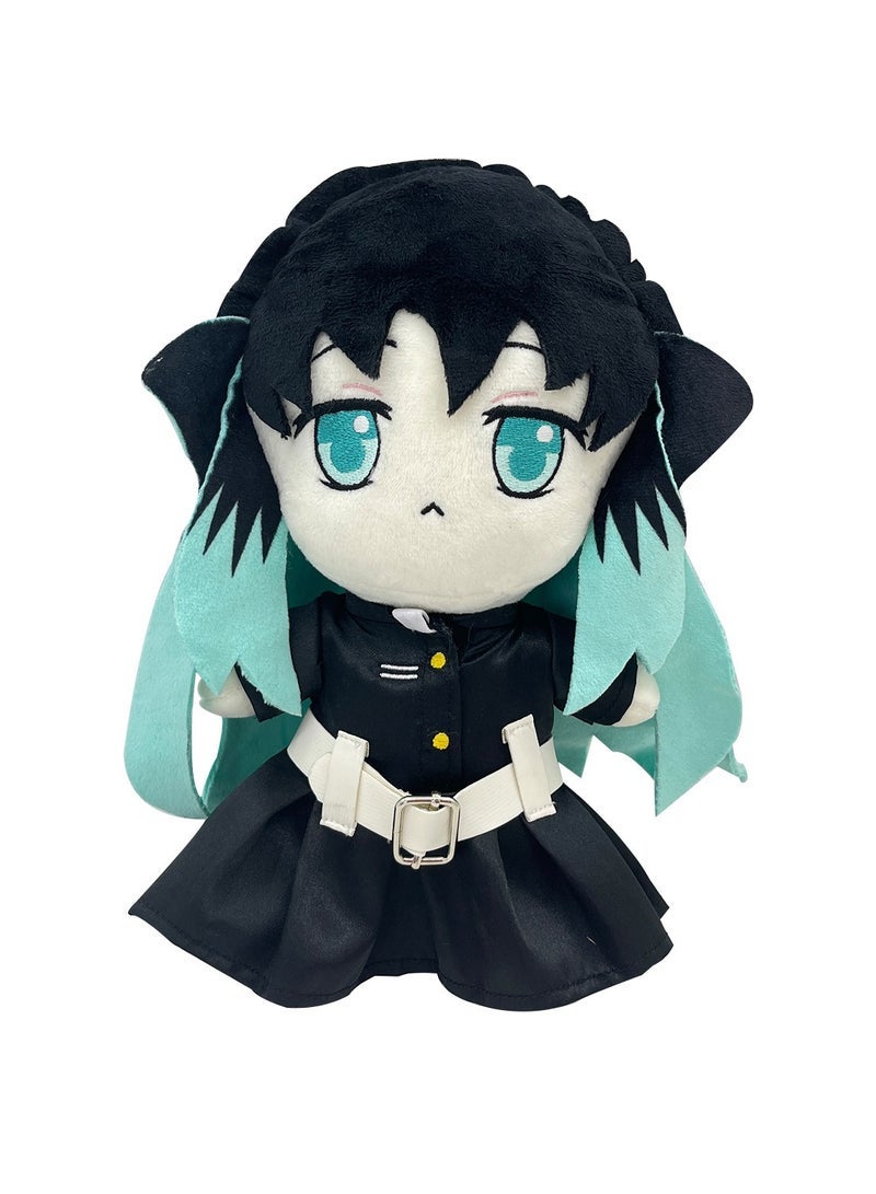 general Demon Slayer Tokitou Muichiro Plush Toy 26cm Anime Kimetsu No Yaiba Stuffed Plushie Doll Kids Toy Gift Cartoon Doll Toys - Image 1