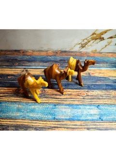 Egypt Antiques Camel set for children's toys or for decoration Natural carving Handmade  - Image 2