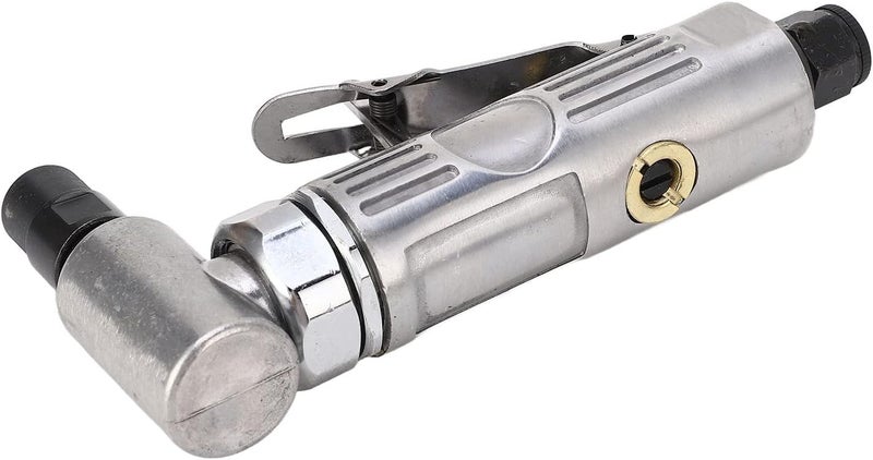 90 Degree Air Die Grinder, Pneumatic Grinder Machine with 1/4in and 1/8in Chuck, 20000RPM Adjustable Speed Right Angle Die Grinder for Polishing and Deburring, Zinc Alloy and Tungs - Image 5