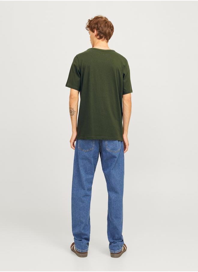 JJ Rebel by Jack & Jones League Camouflage Graphic Print T-Shirt  - Image 5