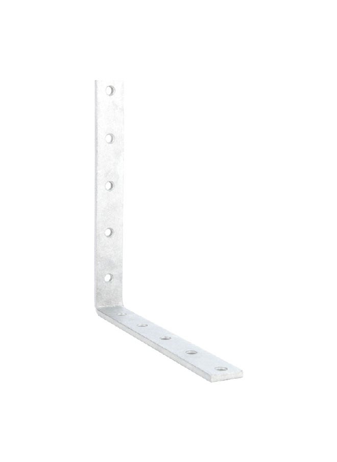 ACE Galvanized Steel Inside L Corner Brace Silver 10 x 1-1/4 Inch 5290895 
