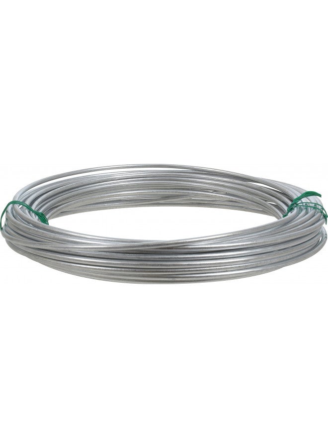 Hillman 122062 Galvanized Solid Wire 9 Gauge, 50 Foot Coil
