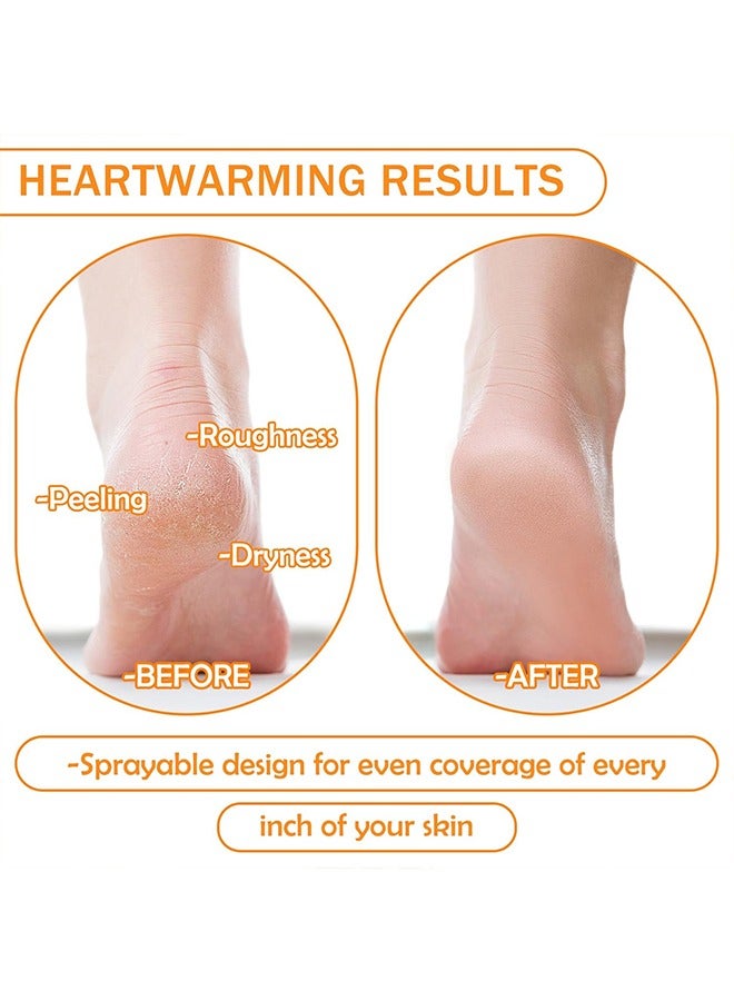 EELHOE Foot Peeling Spray-Orange Moisturizing Nourishing Foot Exfoliating Peeling Spray,Instantly Hydrating Gently Foot Peel Off Spray for Removing Dead Skin & Calluses 100ml - Image 5