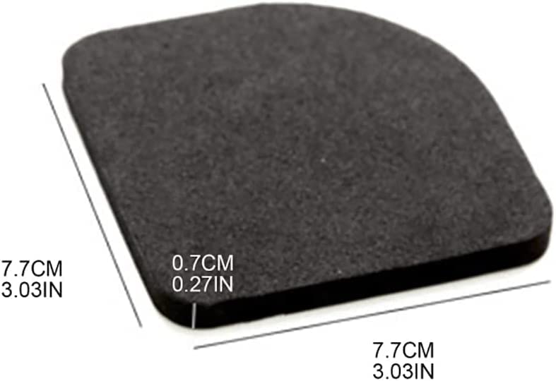 Trifecta Anti-Vibration Pads Silent Feet Shock Absorbing Washer Pads 8 PCs Anti-Slip Anti Walk Rubber Mats Protector Mats for Washing Machine Dryer Refrigerator Furniture Table Size 7.7 x 7.7 CM (8) - Image 5