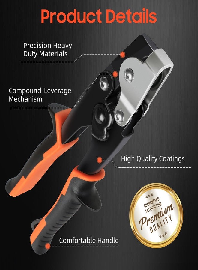 toolhoper Gutter End Cap Crimper Tool (orange) - Image 4