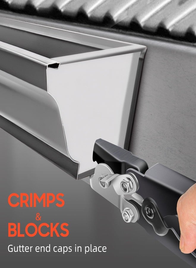 toolhoper Gutter End Cap Crimper Tool (orange) - Image 3