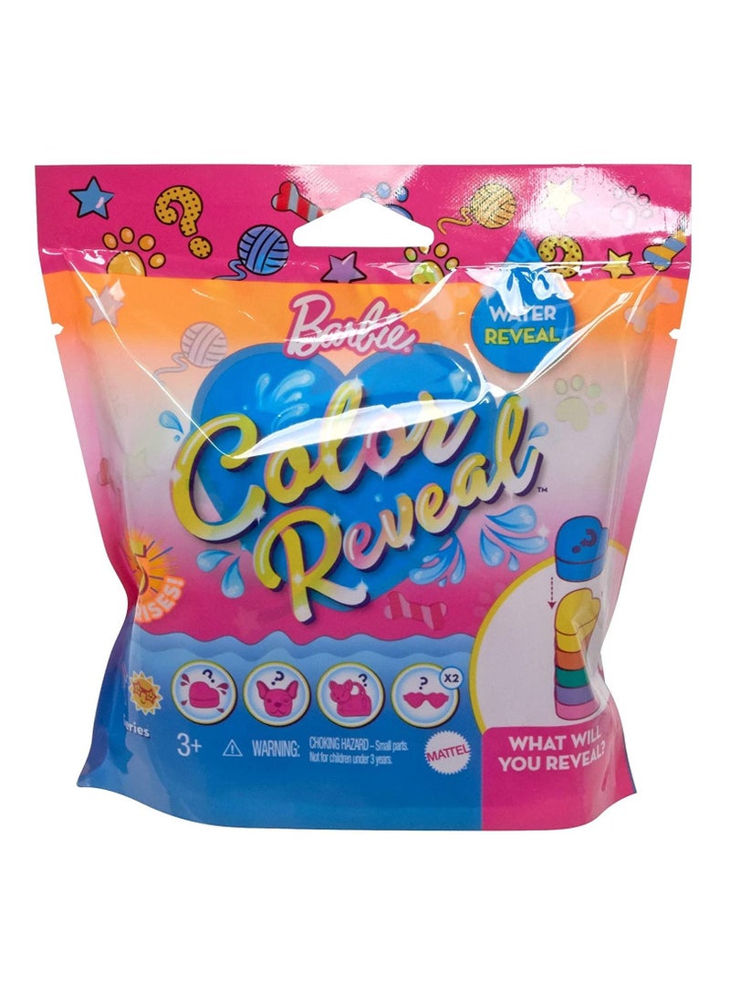 باربي مجموعة مفاجأة سلسلة باربي الملونة تكشف عن الحيوانات الأليفة - Image 1