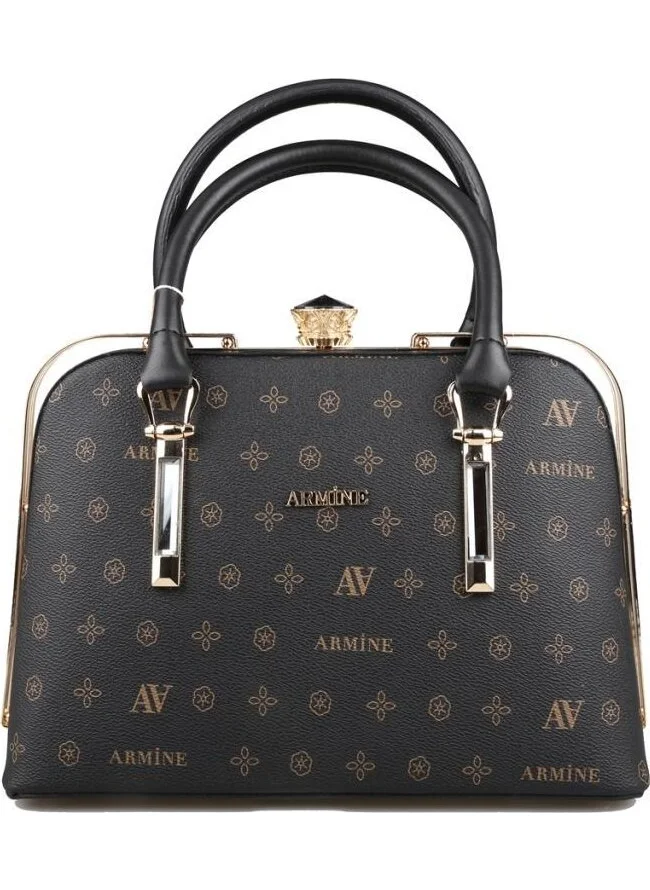 ARMINE 339 Black Printed Women's Bag