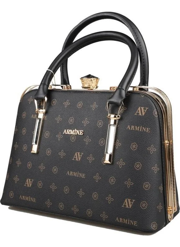 ARMINE 339 Black Printed Women's Bag