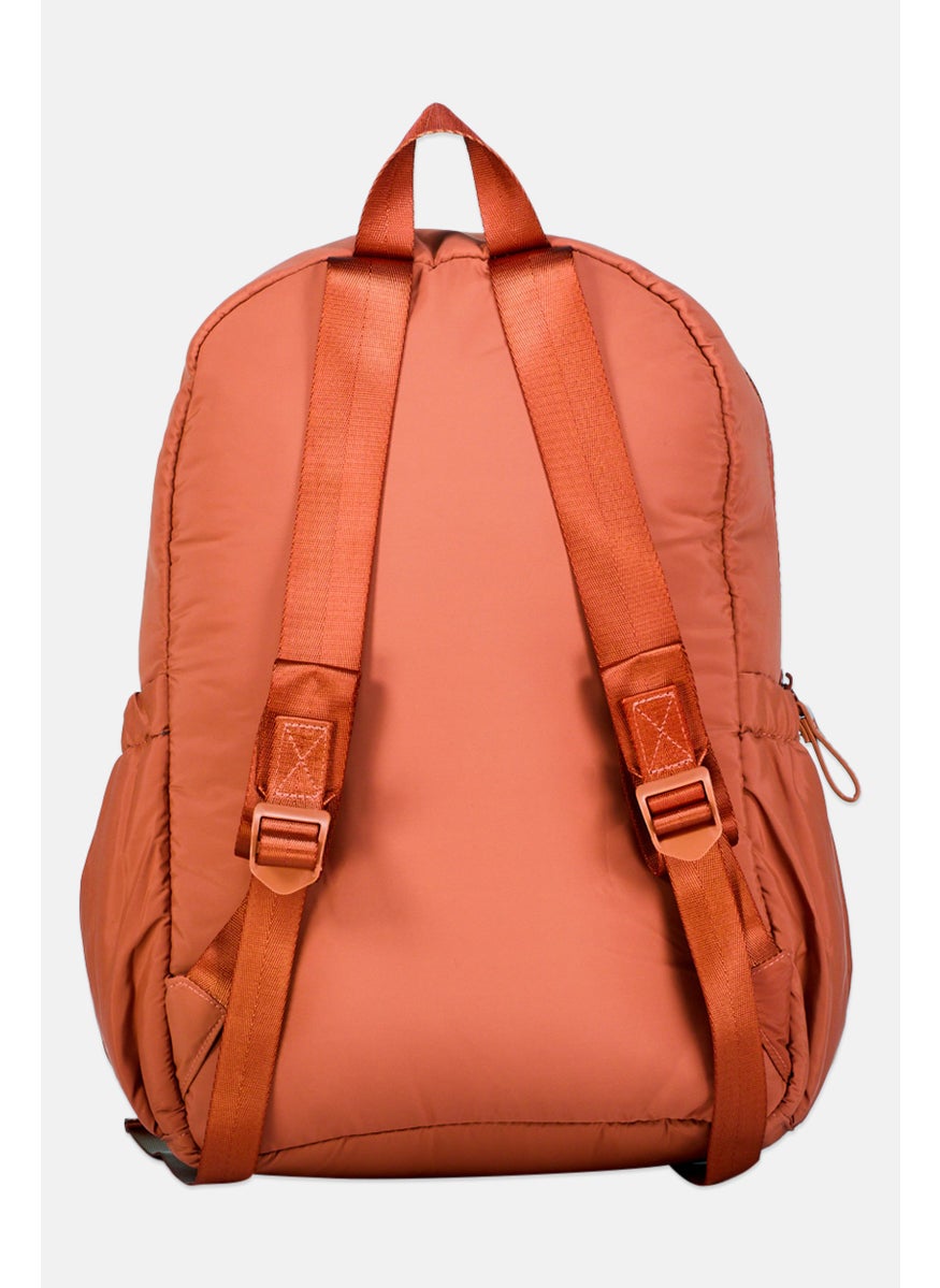 Danskin Women Brand Logo Bagpack 42 H x 35 L x 15 W cm, Orange  - Image 2