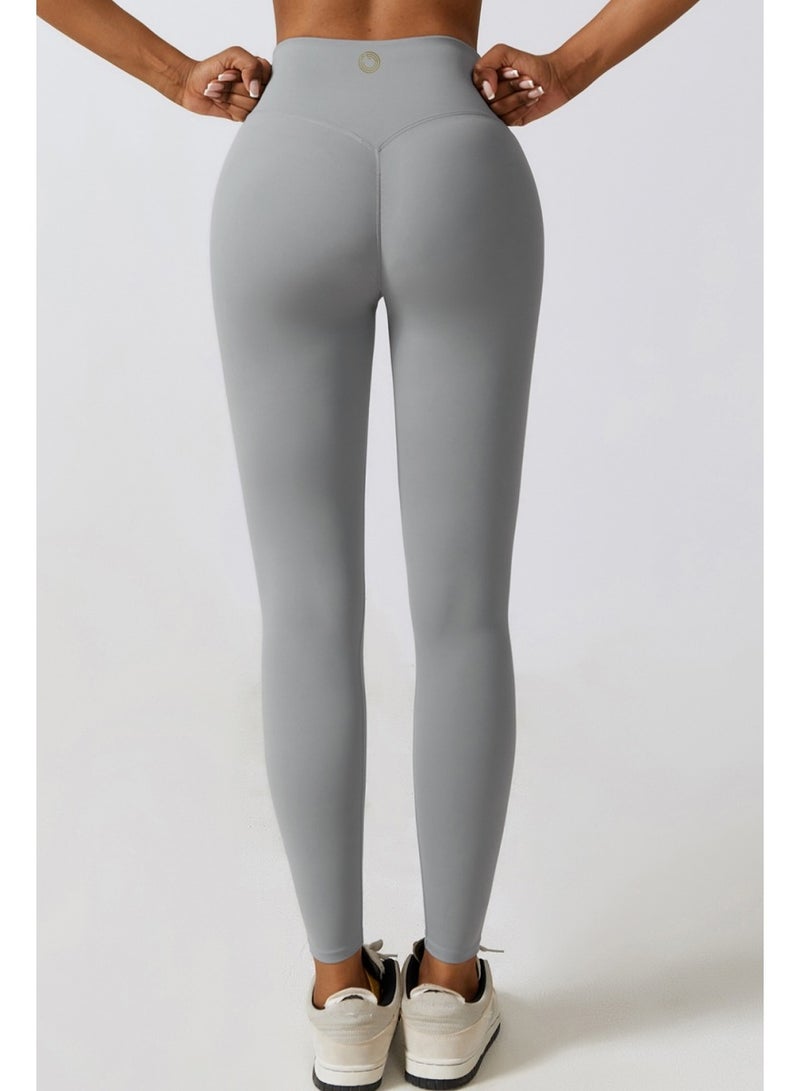 KAWN.YOGA Womens High Waist Contour Workout sport Leggings Yoga Pants Tummy Control Running Pants. - Image 4