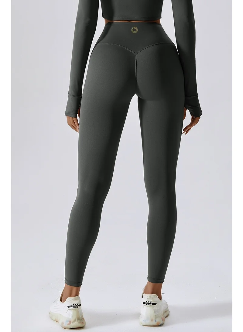 KAWN.YOGA Womens High Waist Contour Workout sport Leggings Yoga Pants Tummy Control Running Pants.