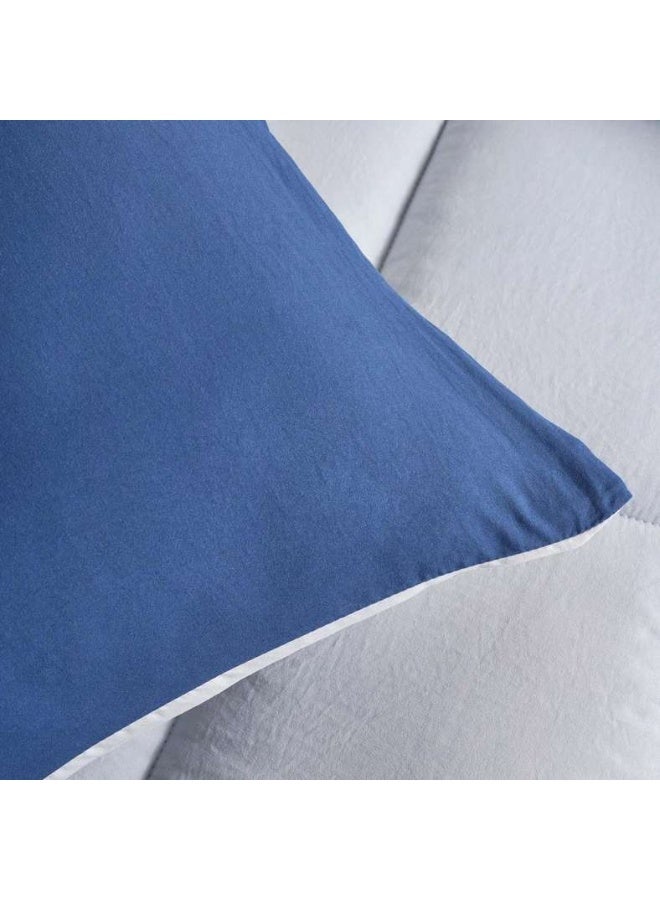 Pan Home Down Alternative 2-piece Reversible Comforter Set 150x220cm - Navy Grey - 121GGO9900250 - Image 5