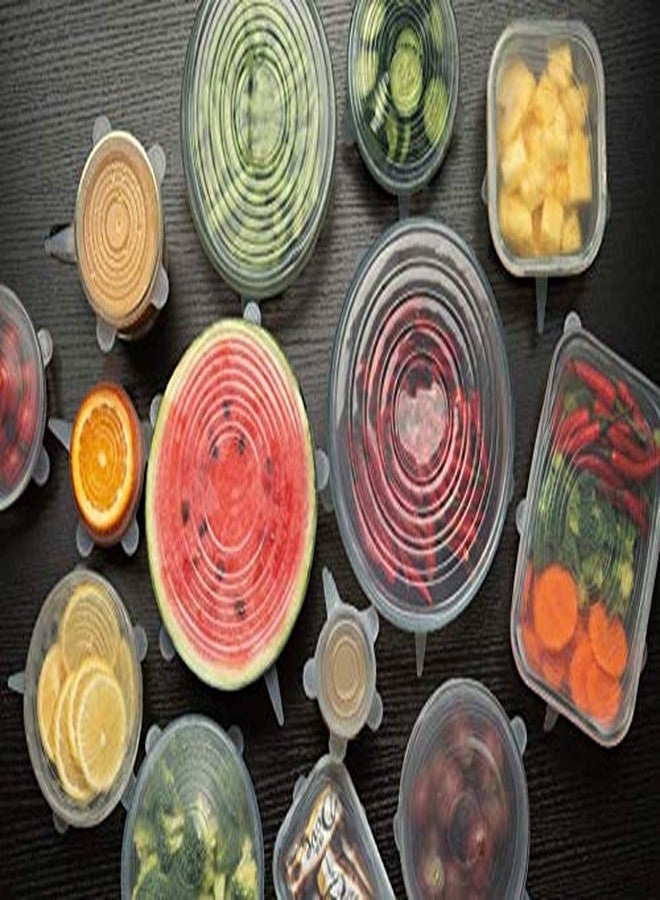 SHREE HANS CREATION Silicone Stretch Lids - Multicolour - Image 4