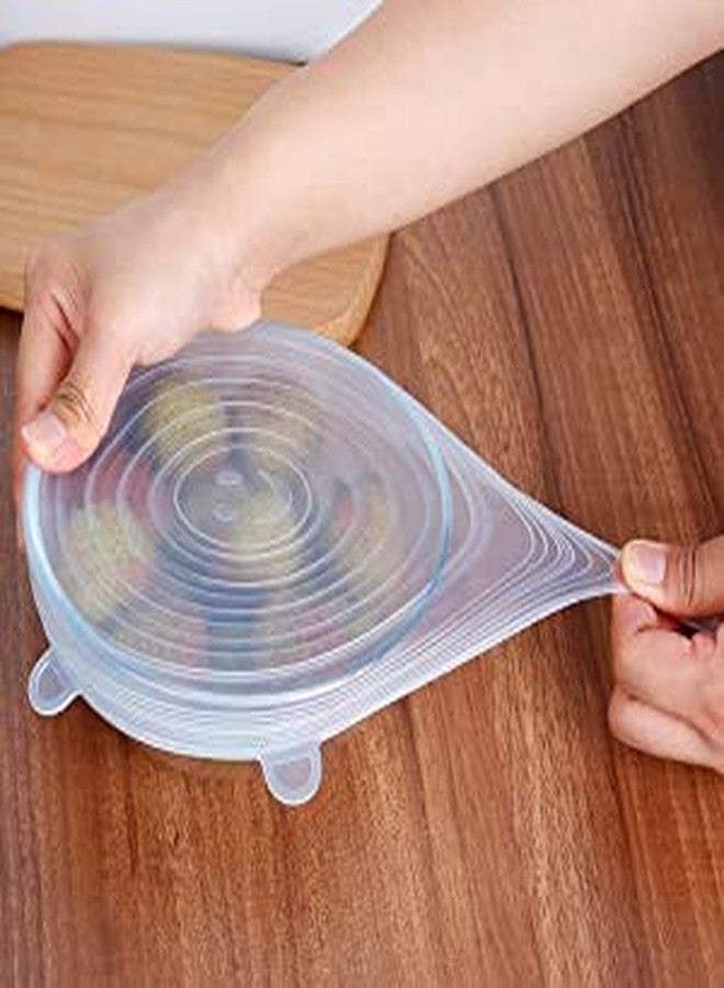 SHREE HANS CREATION Silicone Stretch Lids - Multicolour - Image 2