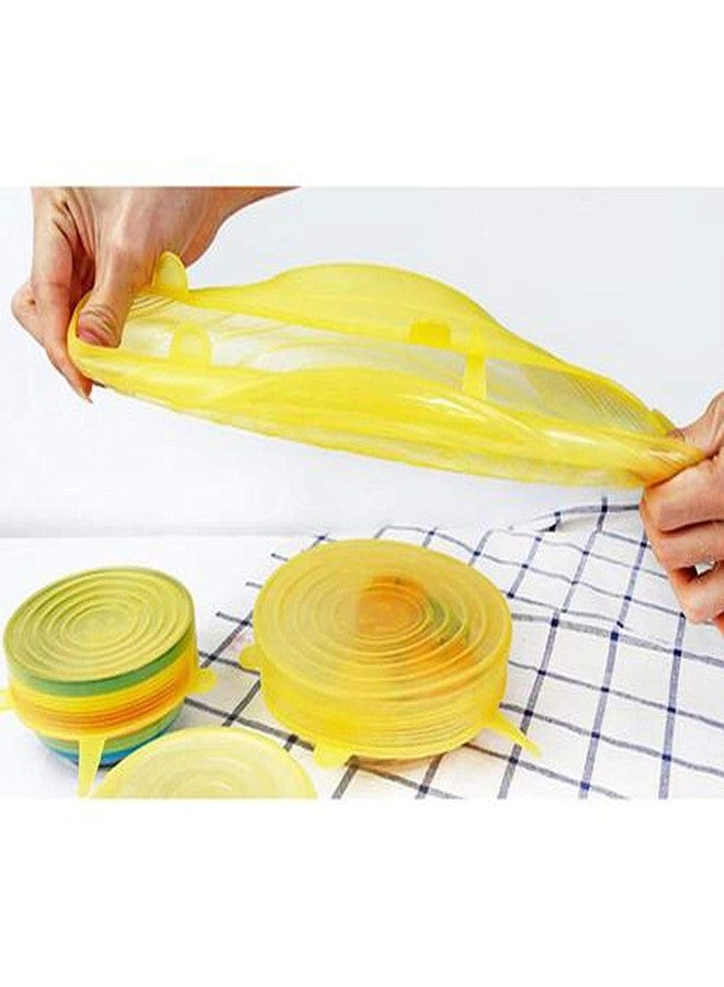 SHREE HANS CREATION Silicone Stretch Lids - Multicolour - Image 5