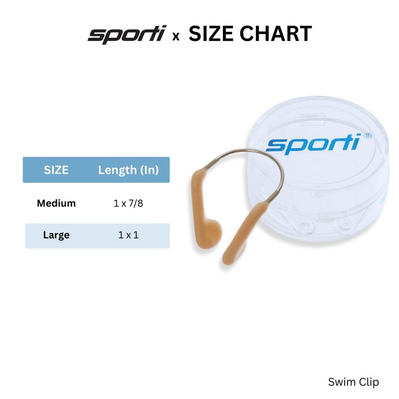 Sporti مشبك سباحة سبورتي - بيج - كبير - Image 3