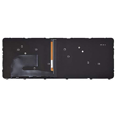 SUNMALL Replacement Keyboard with Backlit Compatible with HP EliteBook 745 G3 745 G4 840 G3 840 G4 Silver Frame No Trackpoint US Layout - Image 4