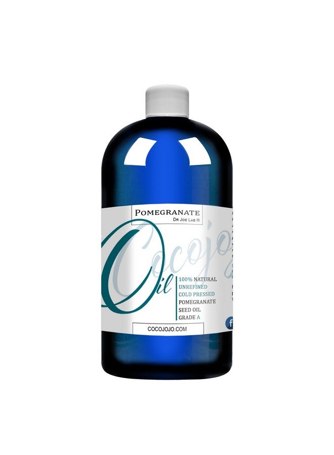 Dr Joe Lab Pomegranate Seed Oil 16 Oz 100% Pure Natural Cold Pressed Unrefined Extra Virgintherapeutic Grade A For Hair Skin Body Nail And Beard - Image 1