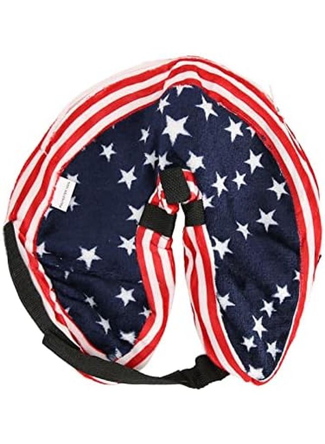 طوق الكلب القابل للتعديل بحزام الكتف الأزرق مقاس M لتعافي جروح الحيوانات الأليفة - Image 5