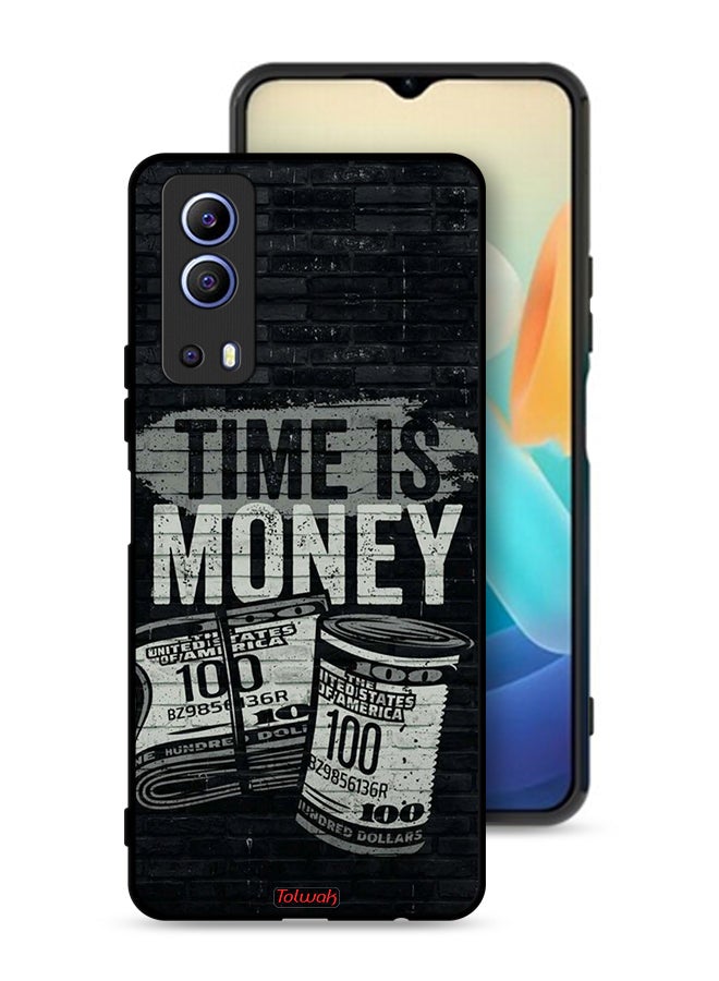 Tolwak غطاء واقي لهاتف Vivo Y72 5G - الوقت هو المال - Image 1