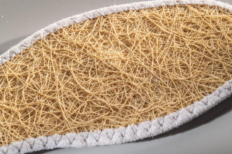 pedag Deo Fresh Natural Terry Cloth & Sisal Insoles, Handmade in Germany, Fully Washable, Perfect for Keeping Feet Dry and Fresh in The Summer, US W10 M7 / EU 40, Gray, 1 Pair - Image 4