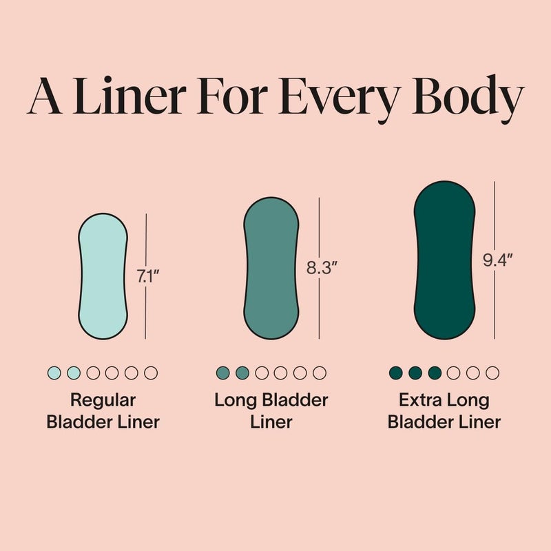 cora 100% Organic Cotton Topsheet Bladder Liners (72 Long Bladder Liners) - Image 2