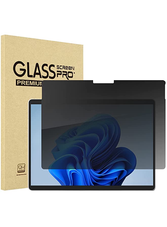 Procases ProCase Microsoft Surface Pro 8 Surface Pro X 13 inch Privacy Screen Protector, Anti-Spy Tempered Glass Ultra Thin Tinted Screen Film Guard for 13.0 Inch Surface Pro 8 Pro X 2021 Release - Image 1