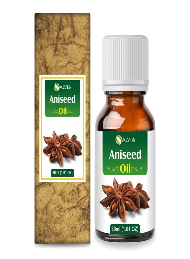 Salvia Aniseed Oil (Pimpinella anisum) Essential Oil for Aromatherapy & DIY Formulations – Sweet Herbal Oil for Skincare, Massage & Blends – 30 ml / 1.01 fl oz - Image 1