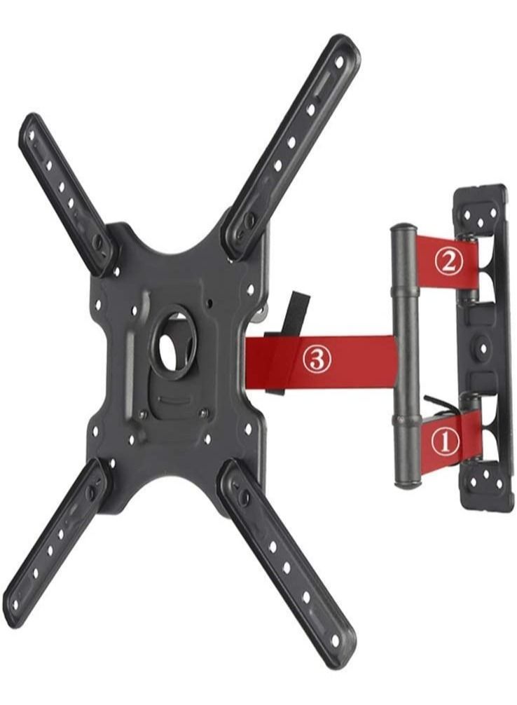 TV Wall Mount Bracket with Full Motion Swing Out Tilt for Most 32"-58" LED LCD OLED Plasma Flat Screen Monitor Up to 31Kg 400X400mm - Image 2