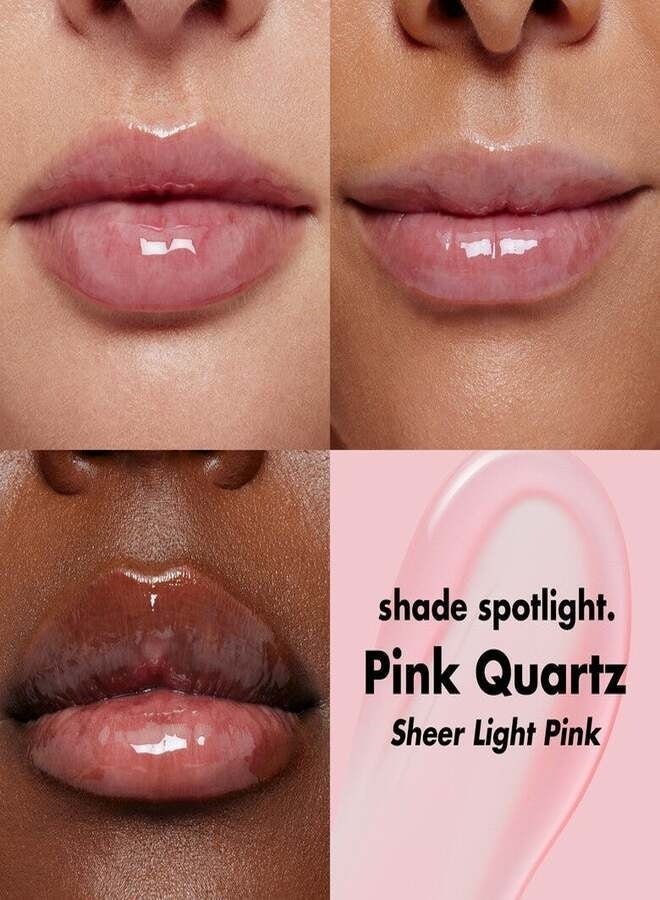 elf e.l.f.Glow Reviver Lip Oil – Pink Quartz | Hydrating High-Shine Nourishing Lip Oil with Squalane & Fruit Oils – 7.6 ml - Image 2