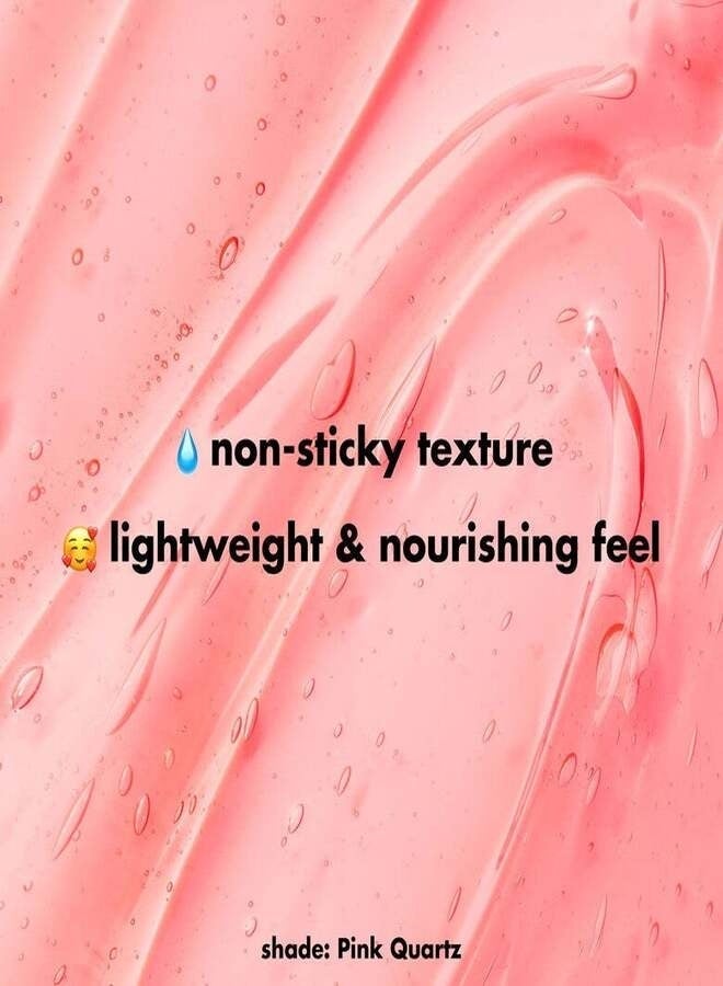 elf e.l.f.Glow Reviver Lip Oil – Pink Quartz | Hydrating High-Shine Nourishing Lip Oil with Squalane & Fruit Oils – 7.6 ml - Image 3