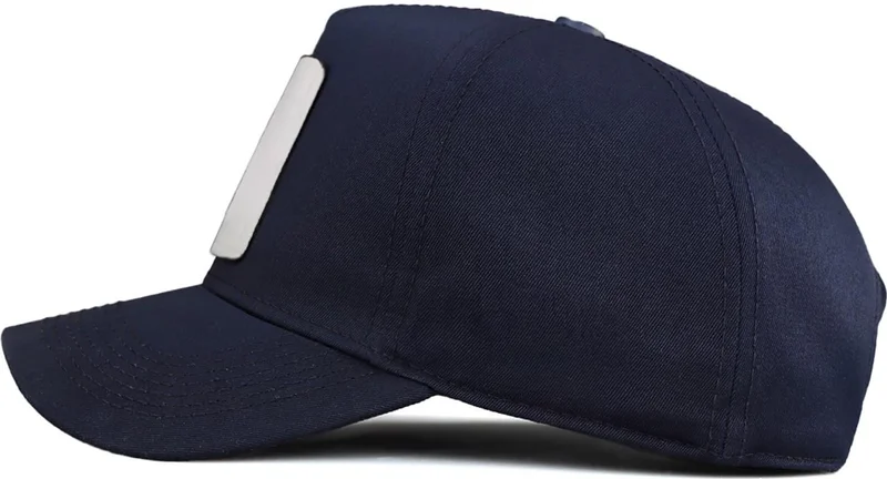 Black Börk BlackBörk V2 Baseball Limited Edition - Unisex Navy Blue Hat (Cap) with 3 Code Logo