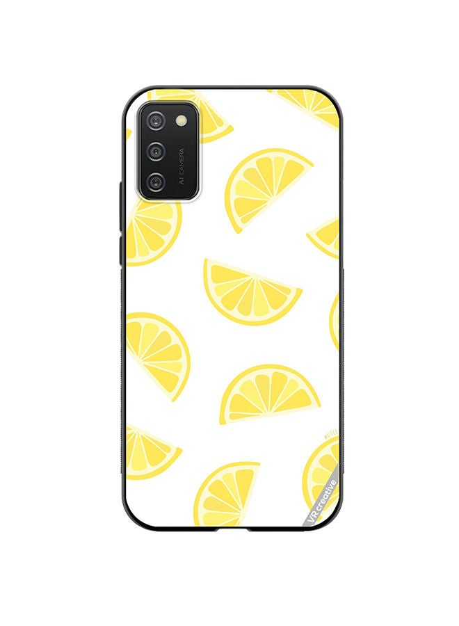 VR CREATIVE Protective Case Cover For Samsung Galaxy A02s Lemonie Design Multicolour - Image 1