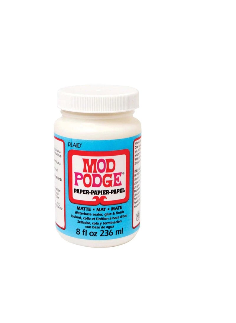 Mod Podge - Mod Podge Paper Matte Finish 8oz - Image 1