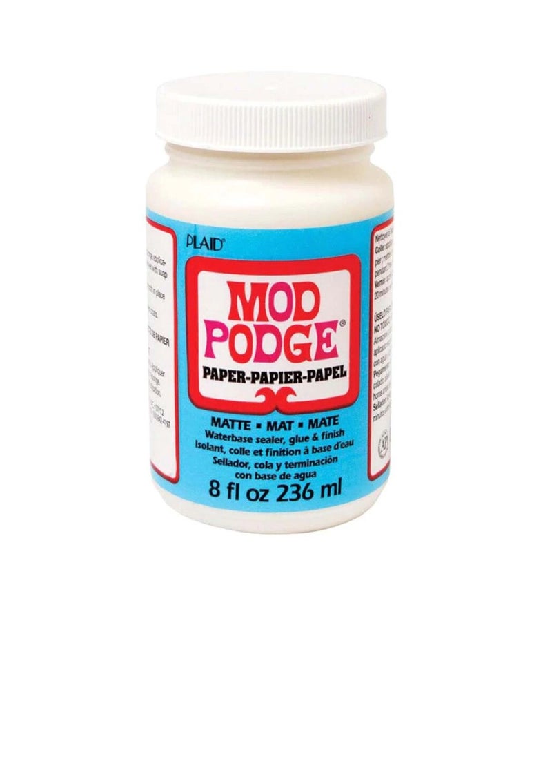 Mod Podge - Mod Podge Paper Matte Finish 8oz - Image 1
