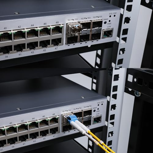 6COM 4Pack 10GBase-LR SFP+ Transceiver, 10G Sfp Single Mode Module Duplex LC for Cisco SFP-10G-LR, Ubiquiti UF-SM-10G, D-Link, Supermicro, Netgear and Other Open Switch with DDM, 1310nm, 10km - Image 4