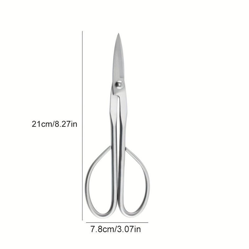 1 Long Handled Garden Shears Basic Bonsai Tool Horticultural Plant Branch Scissors For Leaf And Bud Pruning Flower Pruning Potted Plant Garden Pruning - Image 5