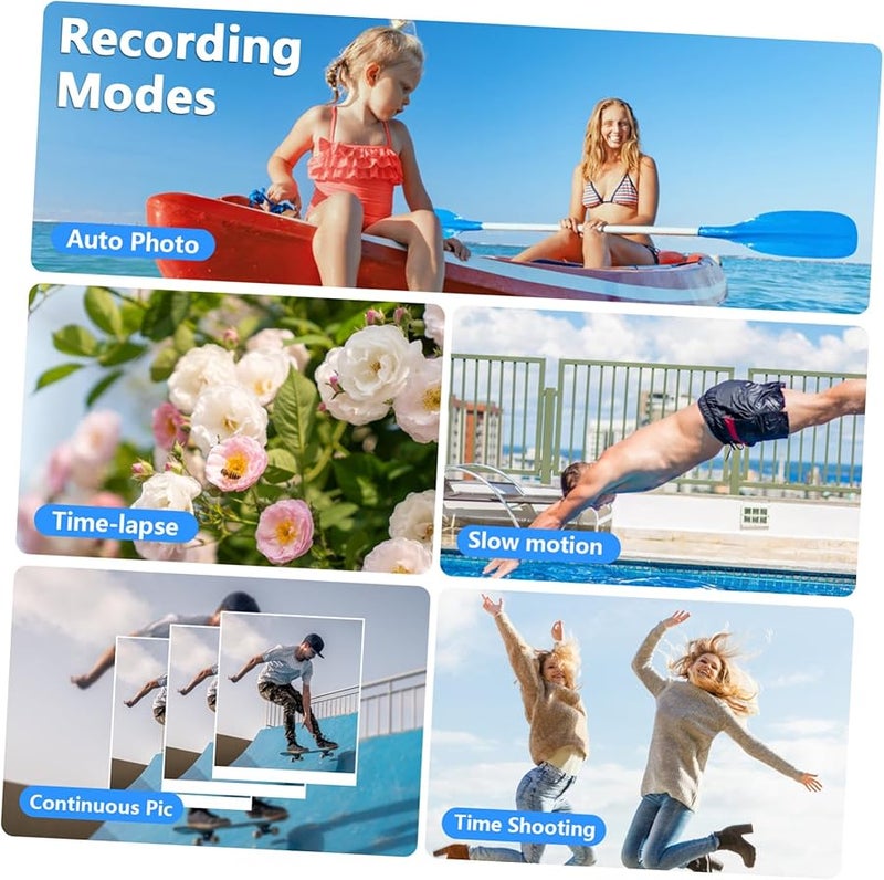 Black Vlogging Camera Touch Screen Digital Video Recorder Compact Portable for Youtubers - Image 4