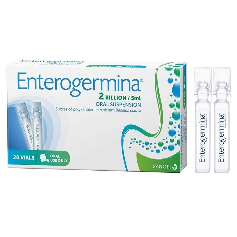 Enterogermina ProbioticÂ Oral Suspension 2 Billion/5ml Vials 20's - Image 1